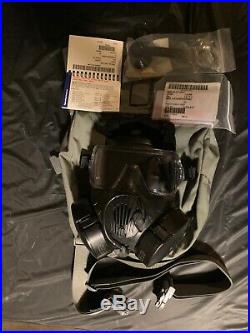 Avon M50 Gas Mask Full Face Respirator, NBC Protection, Medium Size