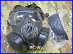 Avon M50 Gas Mask Full Face Respirator (No Bag) Filter NBC Protection LARGE
