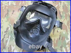 Avon M50 Gas Mask Full Face Respirator No Carry Bag NBC Protection LARGE Size