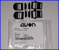Avon PC50 Gas Mask Respirator, Medium, upgraded with new Avon C50 M50 components