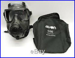 Avon Protection C50 Twin Port CBRN Gas MASK 70501-187 70501/187 NOB NEW