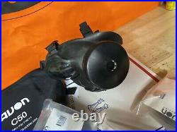 Avon Protection C50 Twin Port CBRN Gas Mask Respirator with Bag Size Large