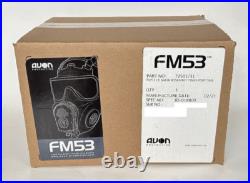 Avon Protection FM53 Twin Port CE Mask Respirator Sz Small + Carry Bag NEW