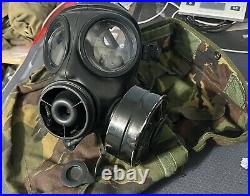 Avon S10 Gas Mask Respirator, Original Carry Bag & Filter, British Military Sas