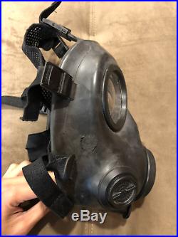 Avon fm12 fm-12 respirator gas mask 2025 filter pouch medium size 2 Dual port