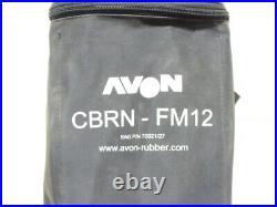 BRAND NEW Original British Army NBC CBRN AVON FM12 RESPIRATOR GAS MASK SIZE 1