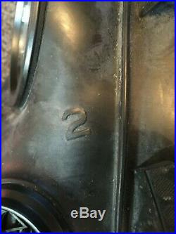 BRITISH Avon S10 GAS MASK SIZE 2 P3 FILTER prepper respirator NBC CORONAVIRUS