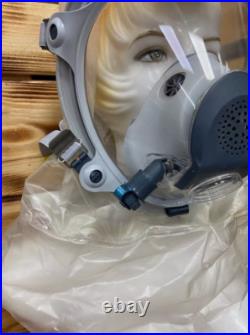 Beard-Friendly PAPR Gas Mask Hood NATO 40mm Israeli Supergum FULL KIT