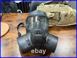 British Armed Forces Military GSR Gas Mask General Service Respirator Size 2