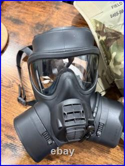 British Armed Forces Military GSR Gas Mask General Service Respirator Size 2