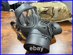 British Armed Forces Military GSR Gas Mask General Service Respirator Size 2