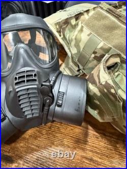 British Armed Forces Military GSR Gas Mask General Service Respirator Size 2 British Armed Forces Military GSR Gas Mask General Service Respirator Size 2