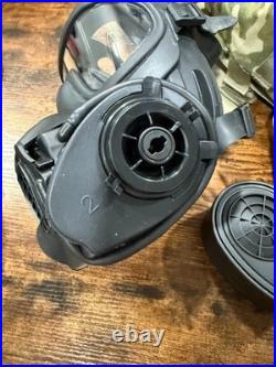 British Armed Forces Military GSR Gas Mask General Service Respirator Size 2