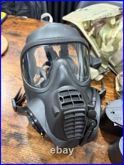 British Armed Forces Military GSR Gas Mask General Service Respirator Size 2