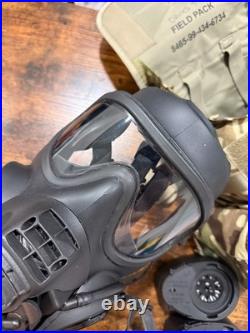 British Armed Forces Military GSR Gas Mask General Service Respirator Size 2