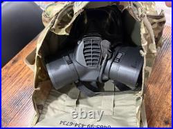British Armed Forces Military GSR Gas Mask General Service Respirator Size 2