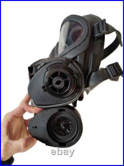 British Armed Forces Military GSR Gas Mask General Service Respirator Size 4