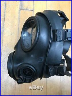 British Army Avon 2001 S10 Gas Mask Size 3 + Filter Respirator OPTICAL LENSES