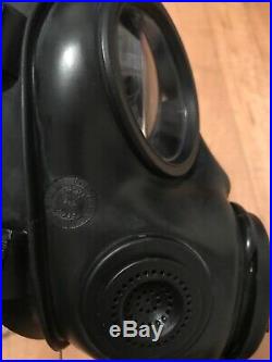 British Army Avon 2009 S10 Gas Mask Size 3 +New Filter Respirator OPTICAL LENSES