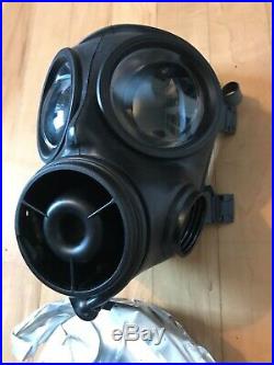 British Army Avon Exel. Condition 1992 S10 Gas Mask Size 4 Plus Filter Respirator