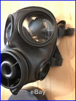 British Army Avon Good Condition 2007 S10 Gas Mask Respirator Size 3 and Filter
