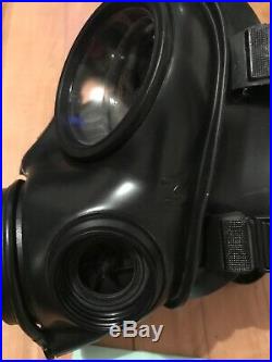 British Army Avon NEW Condition 2011 S10 Gas Mask Size 3 + Filter Respirator