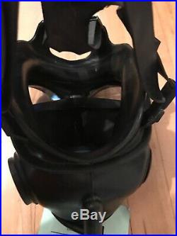 British Army Avon NEW Condition 2011 S10 Gas Mask Size 3 + Filter Respirator