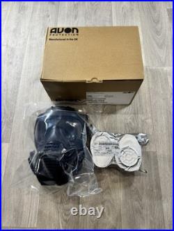 British Army GSR Gas Mask With Respirator Filters Military Size 3 BNIB