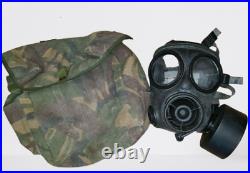 British Army Issued S10 Pattern Gas Mask Respirator, 2009