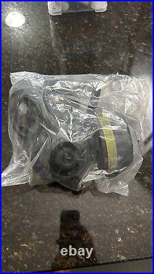 British Army NBC CBRN AVON S10 Respirator Gas Mask Military US Black SIZE 4
