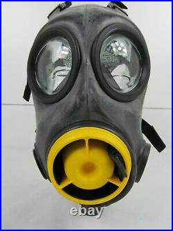 British Army Police NBC CBRN YELLOW PSM FM12 Respirator Gas Mask S10 Prepper K3