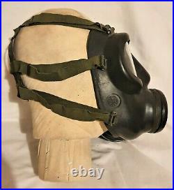British Army S6 Respirator Gas Mask & Bag Falklands War SAS Iranian Embassy