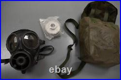 British Avon N10 Gas Mask 1992 (Size 3), Filter, and Bag