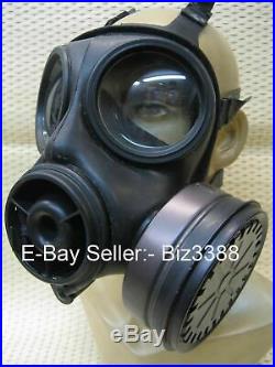 British Military S10 Gas Mask / Respirator with Canister Size 3 Used