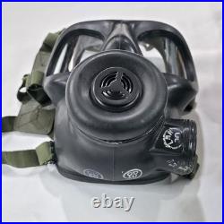 British Military SR6/2 Gas Mask-Respirator 1983 LBR Co + Carry Bag + Filter 40mm
