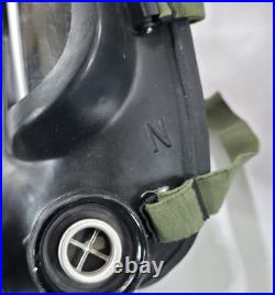 British Military SR6/2 Gas Mask-Respirator 1983 LBR Co + Carry Bag + Filter 40mm