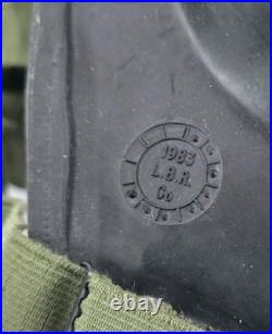 British Military SR6/2 Gas Mask-Respirator 1983 LBR Co + Carry Bag + Filter 40mm