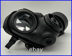 British S10 Gas Mask Size 2 1988 Good Condition + Bag Army Respirator