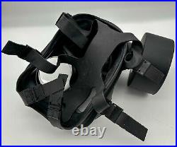 British S10 Gas Mask Size 2 1988 Good Condition + Bag Army Respirator