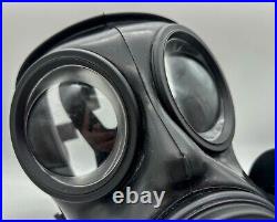 British S10 Gas Mask Size 2 Great Condition + Bag 1988 SAS Army Respirator