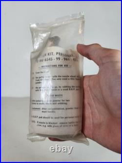 British S6 SAS Nimrod Rare Gas Mask Full Kit Medium