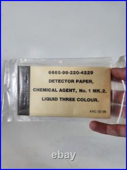 British S6 SAS Nimrod Rare Gas Mask Full Kit Medium