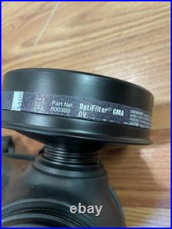 British SF10 Respirator Gas Mask UKSF SAS Size 2 medium + Unused OptiFilter