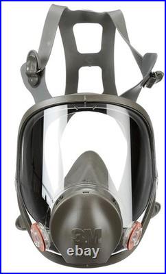 Bundle 3M 6900 LARGE FULL FACE RESPIRATOR MASK & 2 60926 MULTI GAS CARTRIDGE