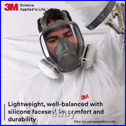 Bundle 3M 6900 LARGE FULL FACE RESPIRATOR MASK & 2 60926 MULTI GAS CARTRIDGE