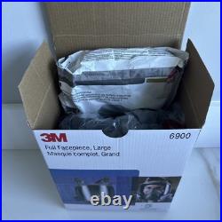 Bundle 3M 6900 LARGE FULL FACE RESPIRATOR MASK & 2 60926 MULTI GAS CARTRIDGE