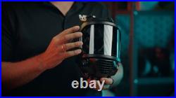 CBRN Full Face Gas Mask with Drinking System Reusable Respirator, 2 Piece Set