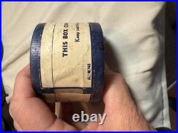CESCO Fume/gas Mask Respirator Storage Box 1940's Chicago Eye Shield Company
