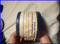 CESCO Fume/gas Mask Respirator Storage Box 1940's Chicago Eye Shield Company