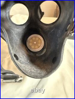 CESCO Fume/gas Mask Respirator Storage Box 1940's Chicago Eye Shield Company